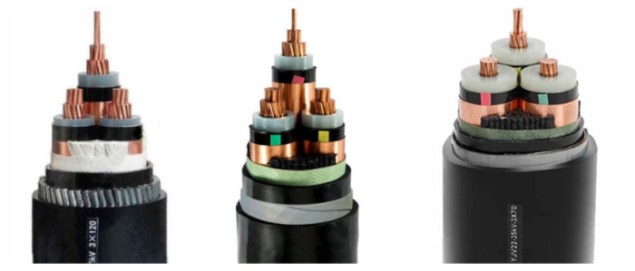 wholesale low price 10mm 3 phase armoured cable